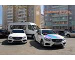 Свадебный Кортеж автомобилей Mercedes-Benz.