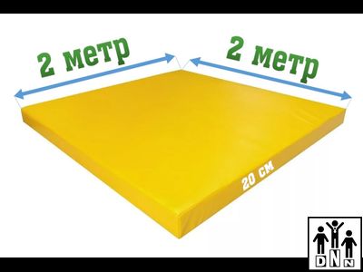 Мат защитный для ушу саньда 2х2х0,2м