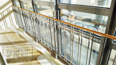 Балконное ограждение в высотном доме