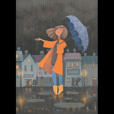 D0522 Под дождем