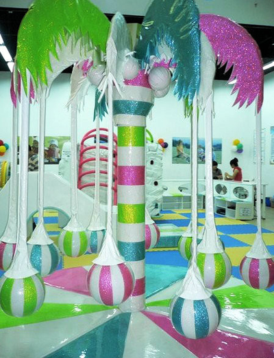 Карусель 4KIDS «Кокосовая пальма» без электропривода