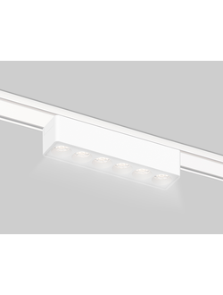 Светильник светодиодный трековый для шинопровода Magnetic Ultra Slim GV 1401 WH белый IP20 6W 4200K 48V 24° 122*26*24
