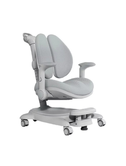 Детское эргономичное кресло Cubby Arnica Grey с подлокотниками и подставкой