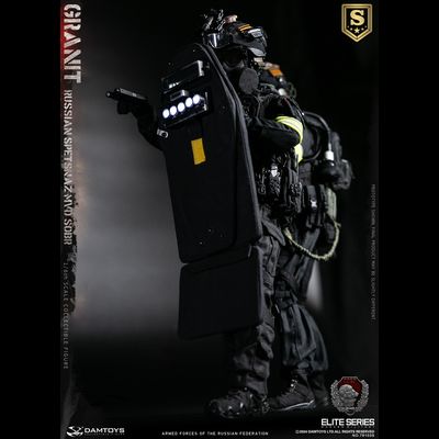 Спецназ МВД СОБР &quot;Гранит&quot; (специальная версия) - Коллекционная ФИГУРКА 1/6 RUSSIAN SPETSNAZ MVD SOBR GRANIT SPECIAL EDITION (78103S) - DAMTOYS