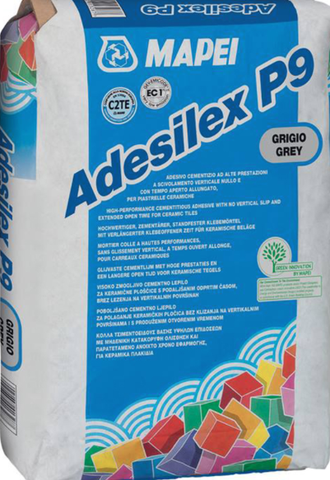 Плиточный клей Mapei Adesilex P9 Серый 25 кг.