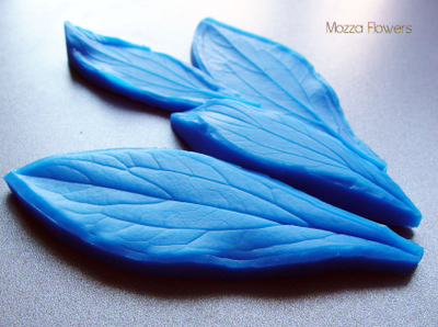 " Лист пиона" Силиконовый молд (вайнер)