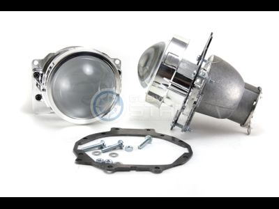 Комплект Hella R моно H7 с рамками для замены штатных ксеноновых / галогенных линз автомобиля Suzuki Grand Vitara (2005 - 2015)