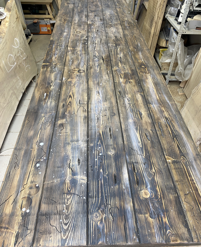 стол лофт, стол для ресторана, стол для кафе, стол старинный, стол сосстаренный, амбарная доска,