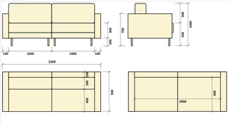 Диван ФАБИО