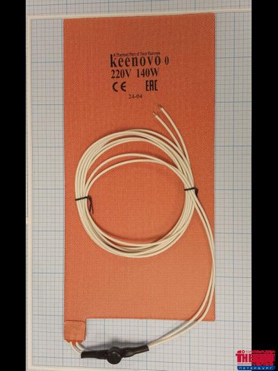 Гибкая нагревающая пластина 140 Вт 24 В (175х350) (терм.1) Keenovo (БЕЗ 3М СКОТЧА, ВЫНОСНОЙ ДАТЧИК НА 0 ГРАД (ПО ТЕМП. ОКРУЖ. ВОЗДУХА)