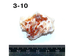 Ванадинит натуральный (щетка) №3-10: 42*30*22мм