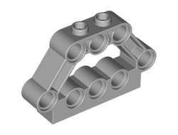 Technic, Pin Connector Block 1 x 5 x 3, Light Bluish Gray (32333 / 4158877 / 4205761 / 6271360)