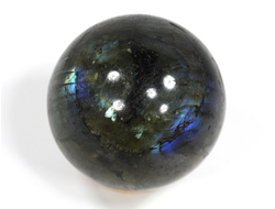 Шар Лабрадорит, Мадагаскар (40 мм, 82 г) №35339