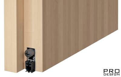 Автоматический порог врезной Venezia 420/1030-830 мм/34 Дб, регулировка 1 уровень