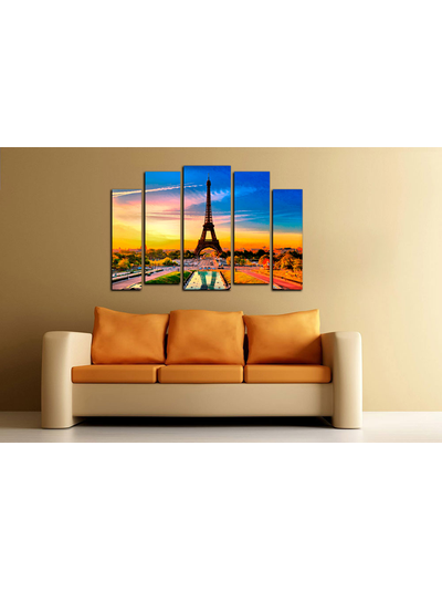 Модульная картина "Символ Парижа"