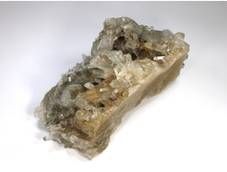 Кварц горный хрусталь, сросток кристаллов, Россия, Урал (144*80*70 мм, 992 г) №24858