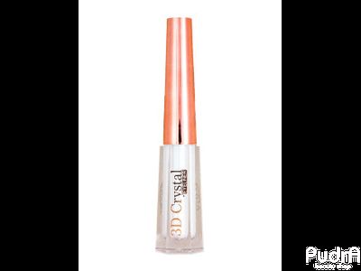 La Rosa Подводка для глаз 3D "Crystal" 24 часа с блёстками I Ля Роза. Тон 01 серебро