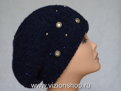 Итальянские женские береты Vizio осень - зима 2019 - 2020 фото шапок и беретов Италии 2020