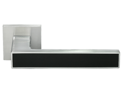 Ручки Morelli SULLA MH-48-S6 хром с черной вставкой