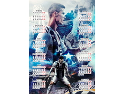 Календарь настенный Криштиану Роналду, Cristiano Ronaldo №17