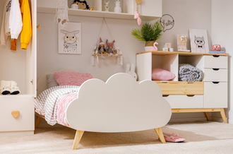 Комод ТК №22 на высоких ножках из массива сосны 122 х 45 х 98 см