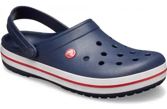 CROCS CROCBAND CLOG NAVY BLUE RED