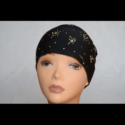 Шапочка для плавания женская Vizio 5024 черная