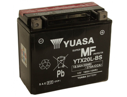 Аккумулятор AGM  YUASA YTX20L-BS (ETX20HL-BS, YTX20HL-BS,YB16CL-B, YB16L-B, YB18L-A)