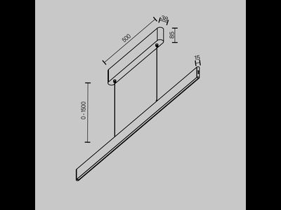 Подвесной светильник Ephoria, P109PL-36W2.7-6K-B