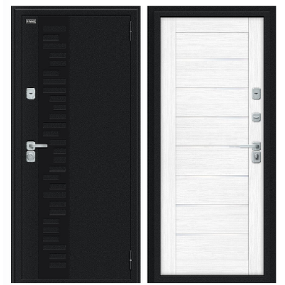 Thermo Техно Декор-2 Букле черное/Snow Melinga