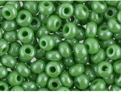 БИСЕР PRECIOSA 10/0 - 5г - 58230 НЕПРОЗРАЧНЫЙ БЛЕСТЯЩИЙ САЛАТОВЫЙ