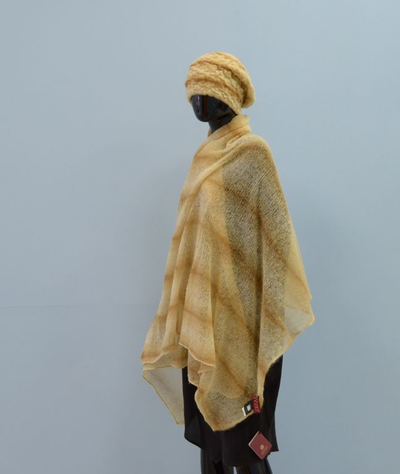 Шарф Vizio 7014 SX светло - коричневый