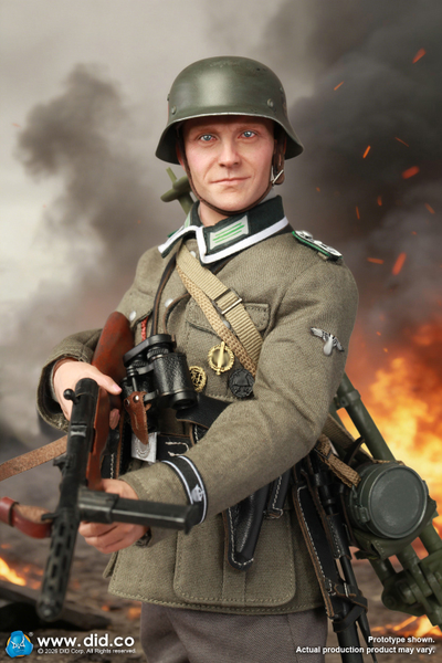 ПРЕДЗАКАЗ - Командир немецкого пулеметного расчета - Коллекционная фигурка 1/6 WWII German NCO – Fogel (D80192) - DID ?ЦЕНА: 23500 РУБ.?