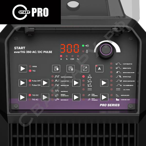 Установка для аргонодуговой сварки Старт everTIG 350 AC/DC Pulse