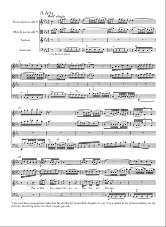 Bach J.S. Johannes-Passion BWV 245: Study Score