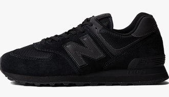 New Balance 574 Classic Black (Черные) Арт 9 новые