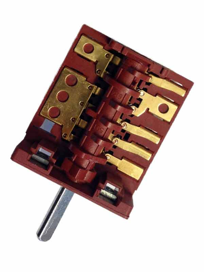 Переключатель конфорки Лысьва 5 поз. коричневый EP187