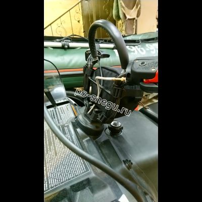 СУМКА НА РУЛЬ СНЕГОХОДА  Polaris WideTrack LX 500(550)