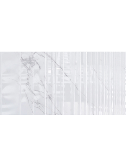 Настенная плитка ВКЗ, Орлеан 30х60, белая рельеф