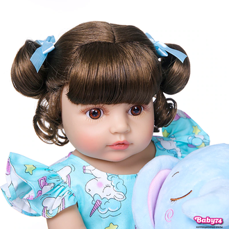 Кукла реборн — девочка  "Ариэль" 55 см
