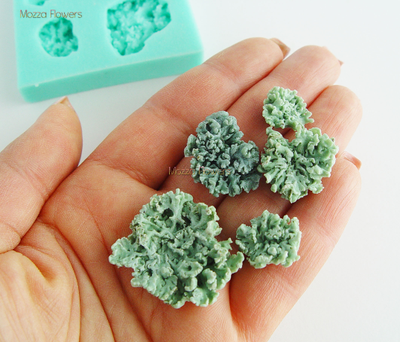 "Лишайник" силиконовый молд .