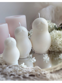 Комплект силиконовых форм Матрешки S, M, L