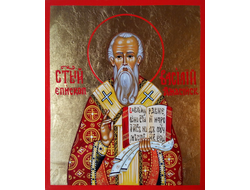 Василий Амасийский, Священномученик, епископ. Рукописная икона.