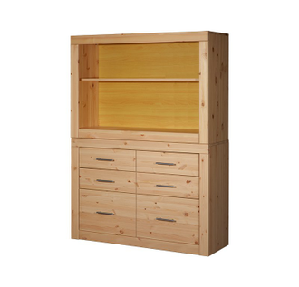 Стеллаж Брамминг №1 из массива сосны 115 х 38 х 79,5 см