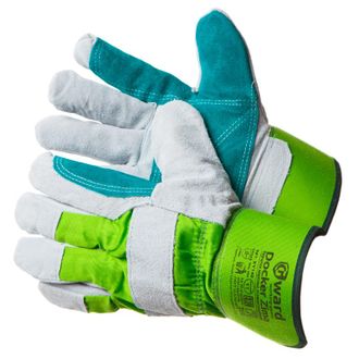 Зимние спилковые перчатки с накладкой и микроволокнистым утеплителем Docker Zima 11(XXL)