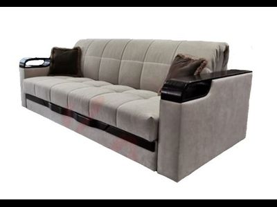 Диван аккордеон с подлокотниками из МДФ