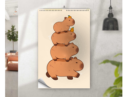 Перекидной календарь Капибара, Kapibara-san №54