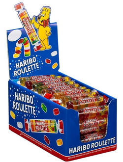 Конфеты Харибо Мега Рулет Фрут 45гр (40 шт)