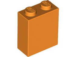 Brick 1 x 2 x 2 with Inside Stud Holder, Orange (3245c / 6078590)