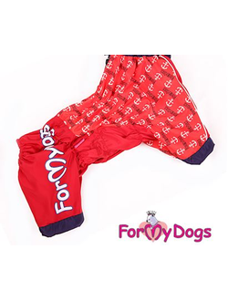 Дождевик Якорь красный